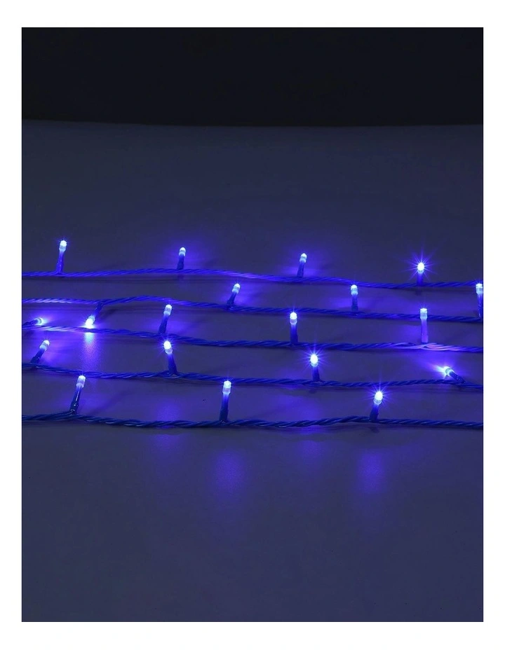 LED Connectable Coloured Cable String Light 300 in Blue image 6