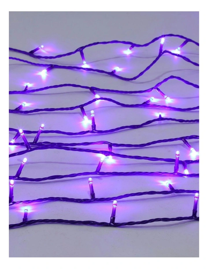 300LED Connectable Coloured Cable String Light in Purple image 6
