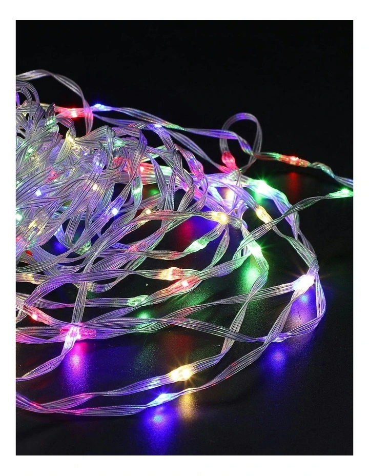 LED Waterfall Effect Twister Lights 200 in Multicolour image 2