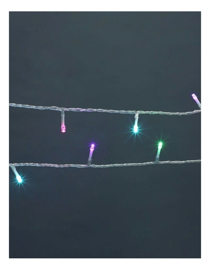 520 LED Connectable Fairy Light Chain Clear Cable in Candy image 7