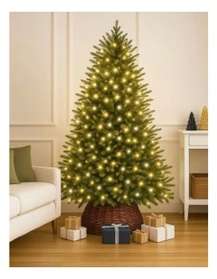 520 LED Connectable Fairy Light Chain Clear Cable in Warm White/ White
