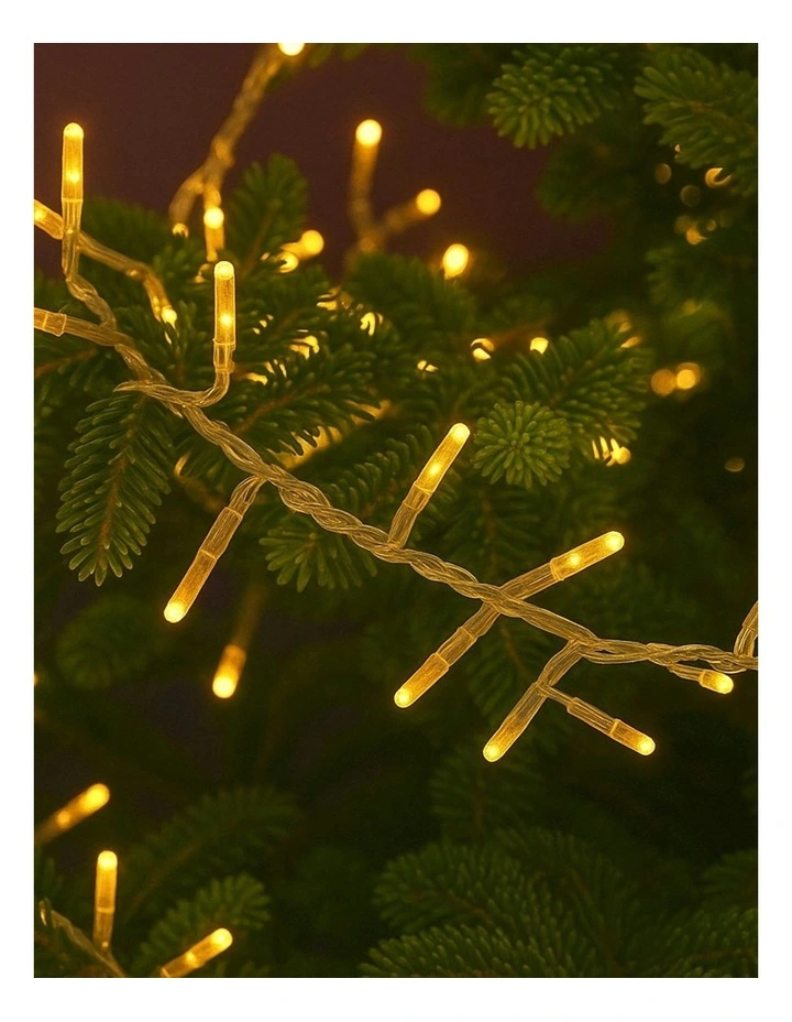 720x LED Cluster Light With Clear Cable in Amber image 4