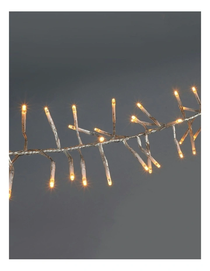720x LED Cluster Light With Clear Cable in Amber image 5