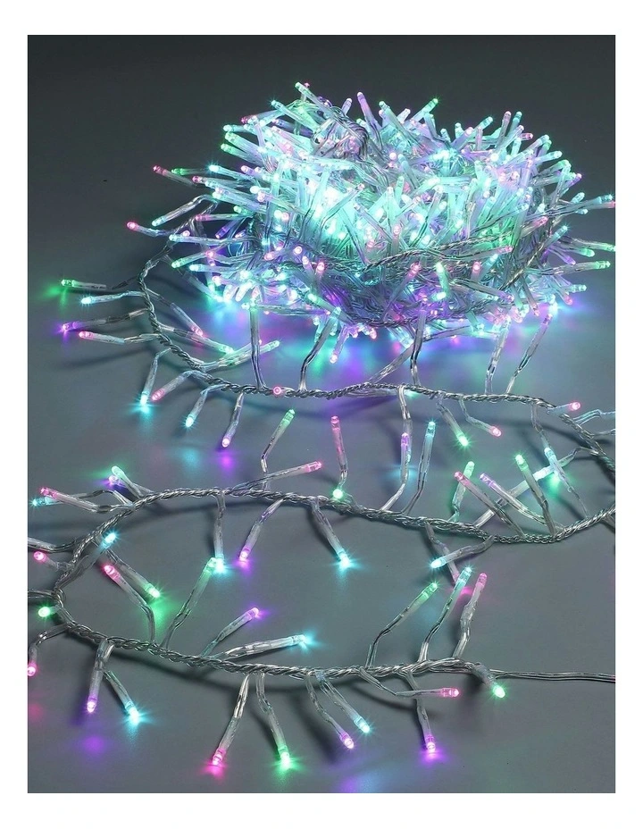 720 LED Cluster Light With Clear Cable in Candy image 2