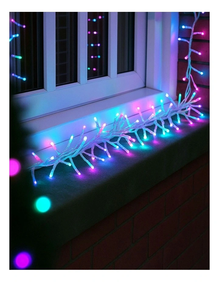 720 LED Cluster Light With Clear Cable in Candy image 3