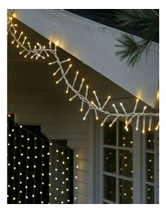 720 LED Cluster Light With Clear Cable in Warm White