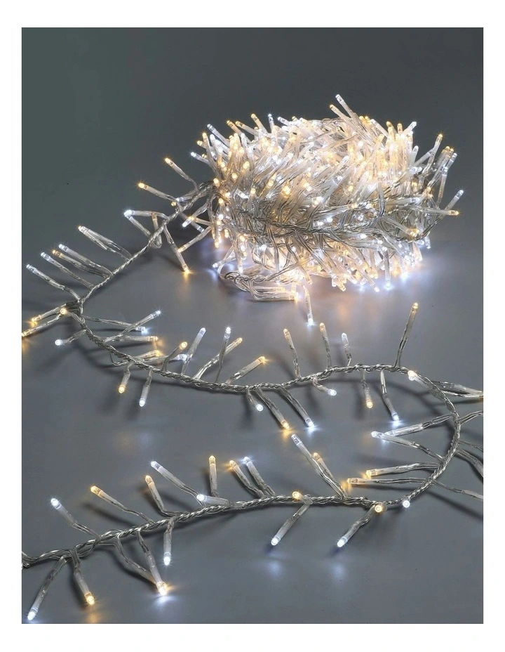 720 LED Cluster Light With Clear Cable in Warm White image 2