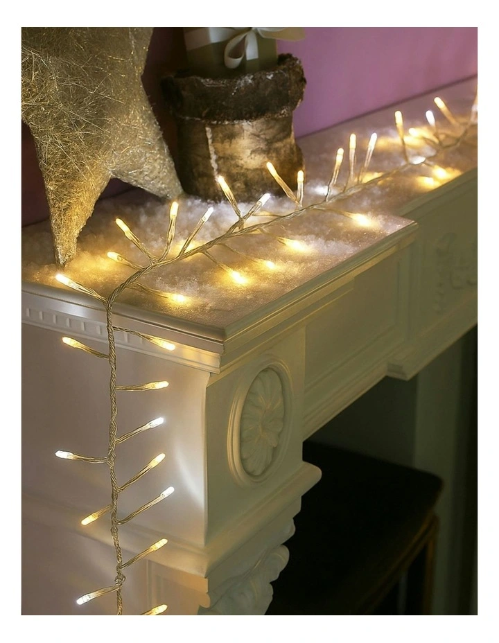 720 LED Cluster Light With Clear Cable in Warm White image 3