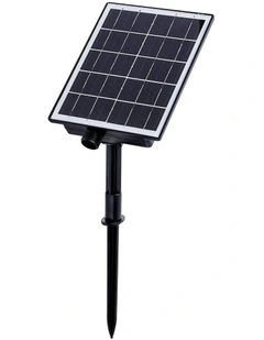 4.5V/8 Functions Solar Panel in Black