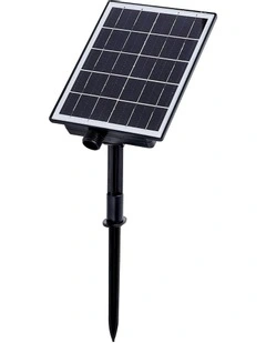 4.5V/8 Functions Solar Panel in Black