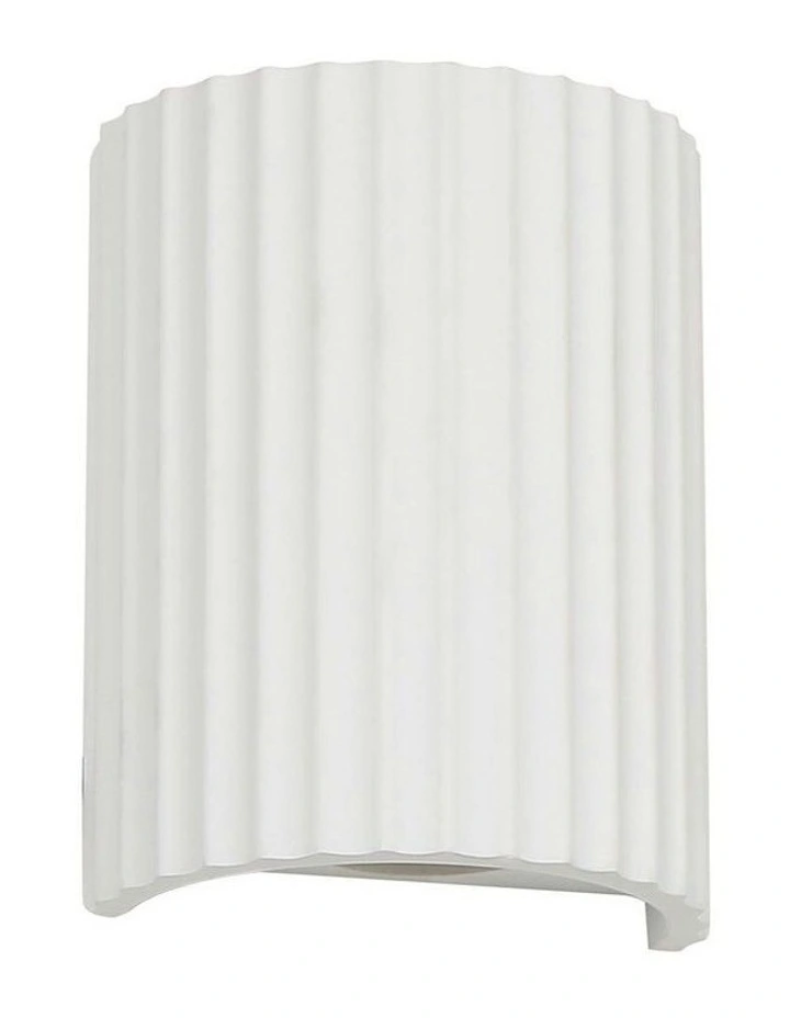 Jorik Plaster Wall Sconce 2 Light in White image 1