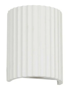 Jorik Plaster Wall Sconce 2 Light in White
