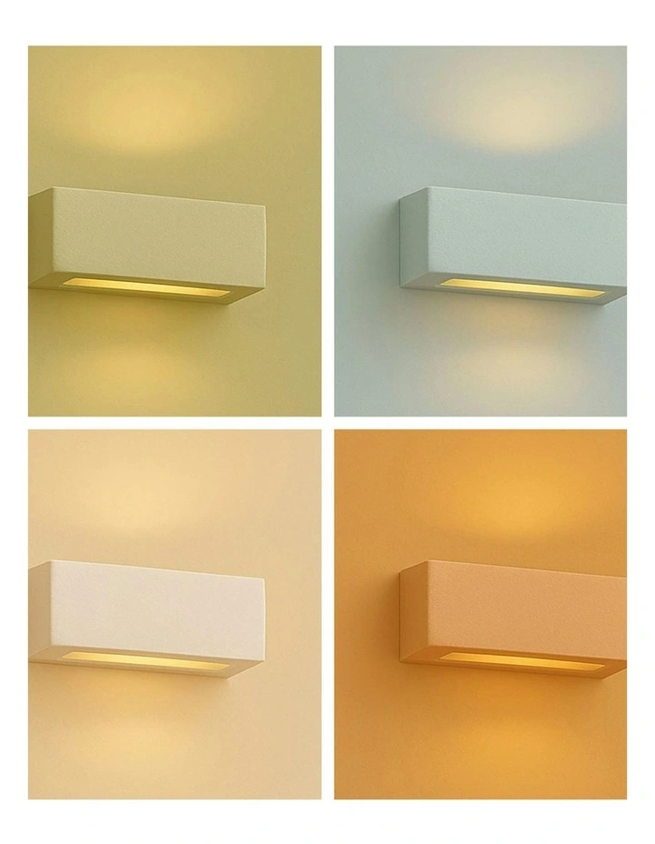 Elvon Plaster Small Wall Sconce in White image 7