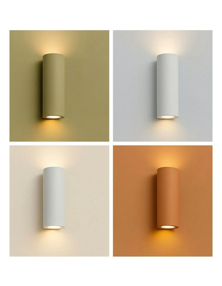 Onyx Plaster Wall Sconce 2 Light in White image 6