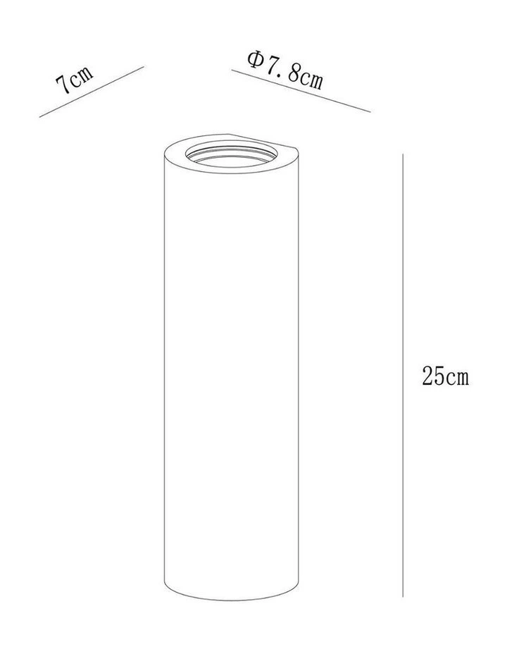 Onyx Plaster Wall Sconce 2 Light in White image 7