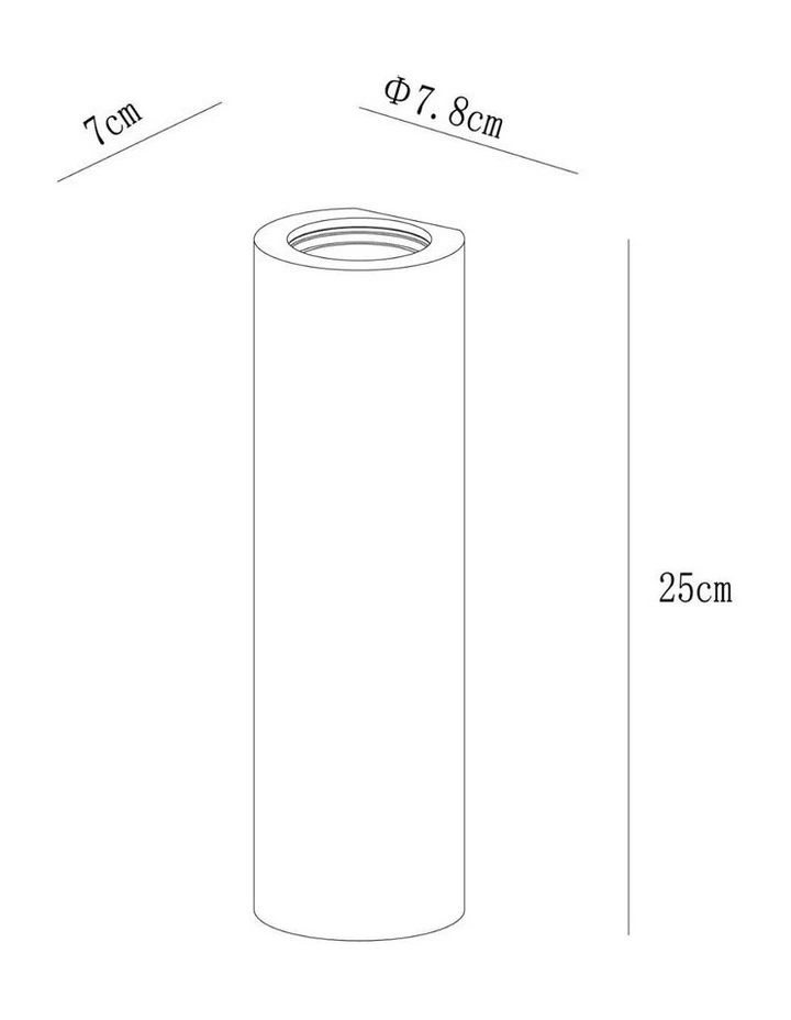 Onyx Plaster Wall Sconce 2 Light in White image 7