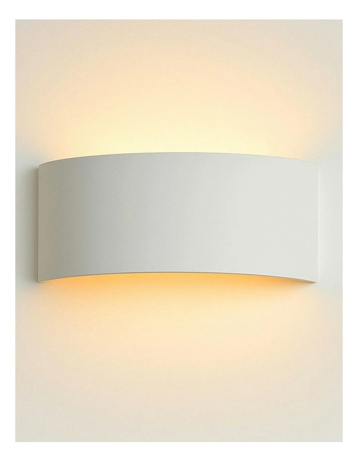 Kavik Plaster Wall Sconce in White image 2