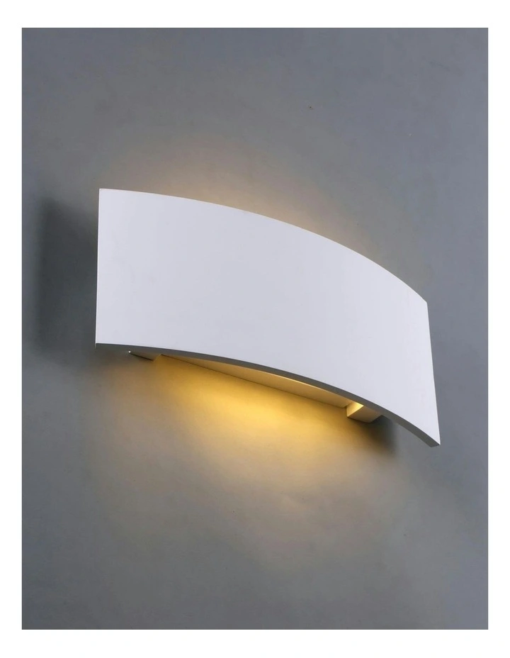 Kavik Plaster Wall Sconce in White image 5