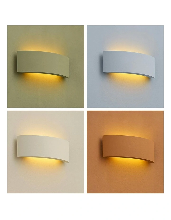 Kavik Plaster Wall Sconce in White image 7