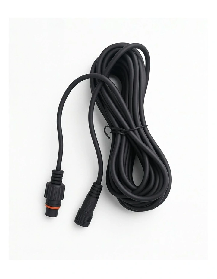 Commercial Extension Rubber Cable 5m in Black image 1