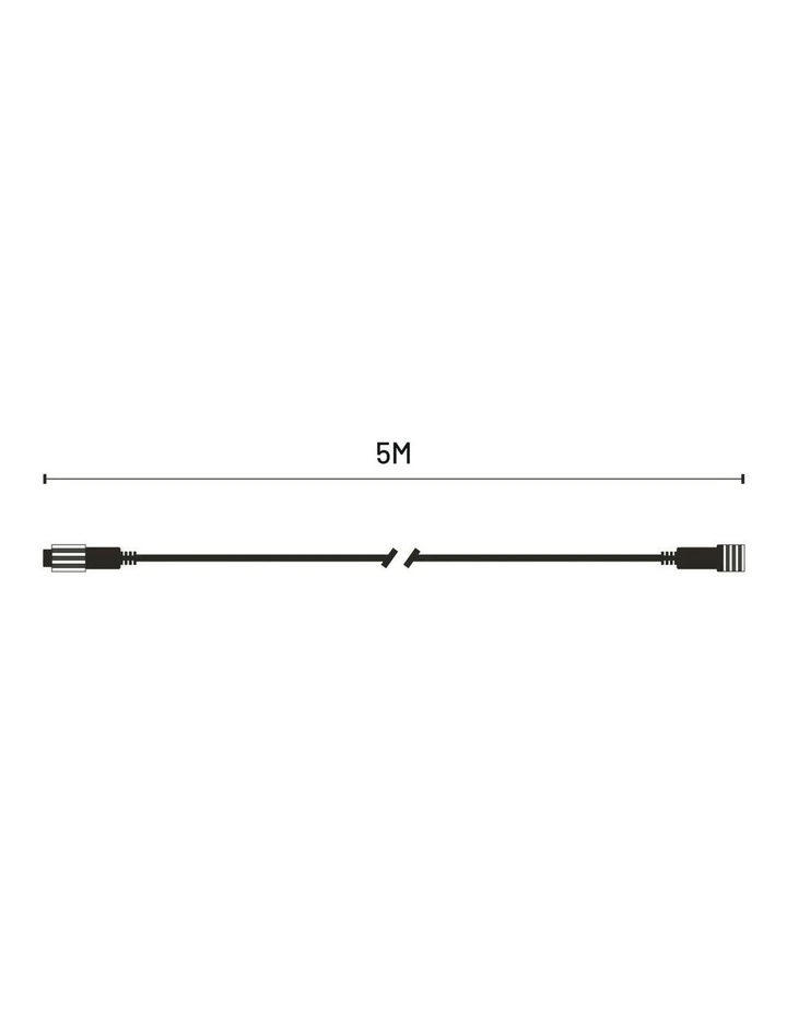 Commercial Extension Rubber Cable 5m in Black image 2