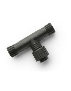 Commercial T-Connector in Black
