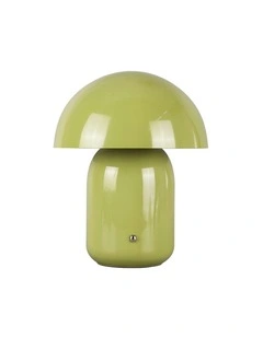 USB Rechargeable Mushroom LED CCT Dimmable Touch Table Lamp - Sage