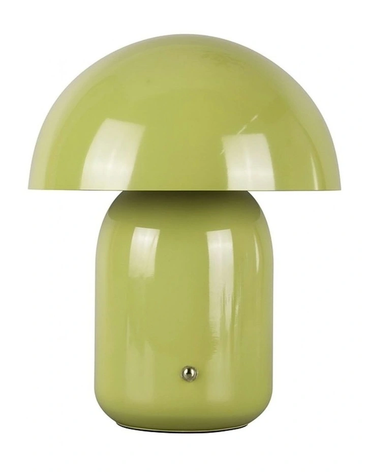 USB Rechargeable Mushroom LED CCT Dimmable Touch Table Lamp - Sage image 1