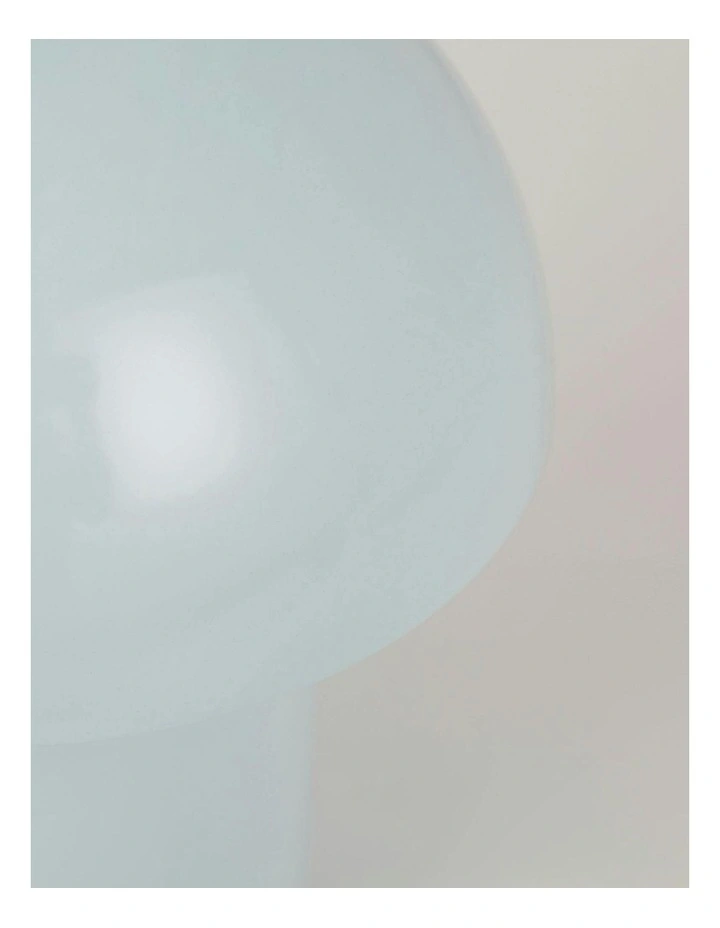 USB Rechargeable Mushroom LED Table Lamp in Pale Blue image 5