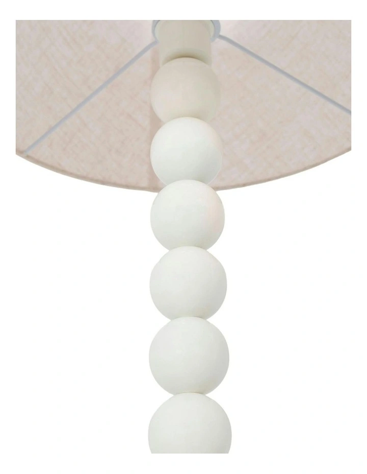 Pearl Orb Floor Lamp in Whisper White image 3