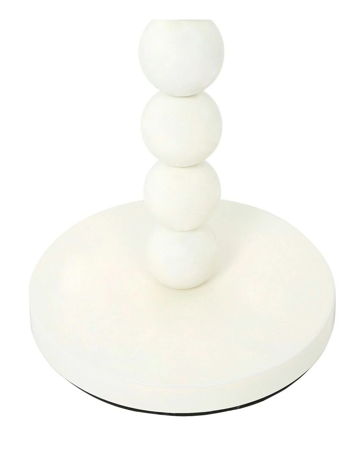 Pearl Orb Floor Lamp in Whisper White image 4