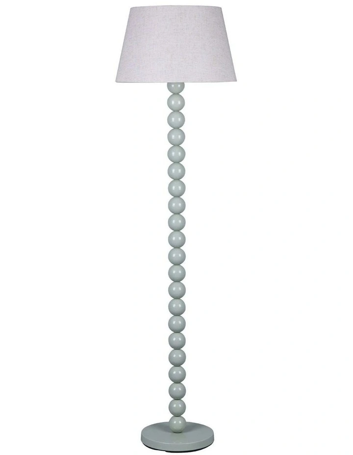 Pearl Orb Floor Lamp in Sage image 1