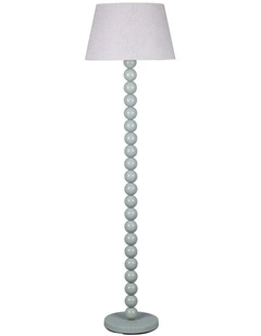Pearl Orb Floor Lamp in Sage