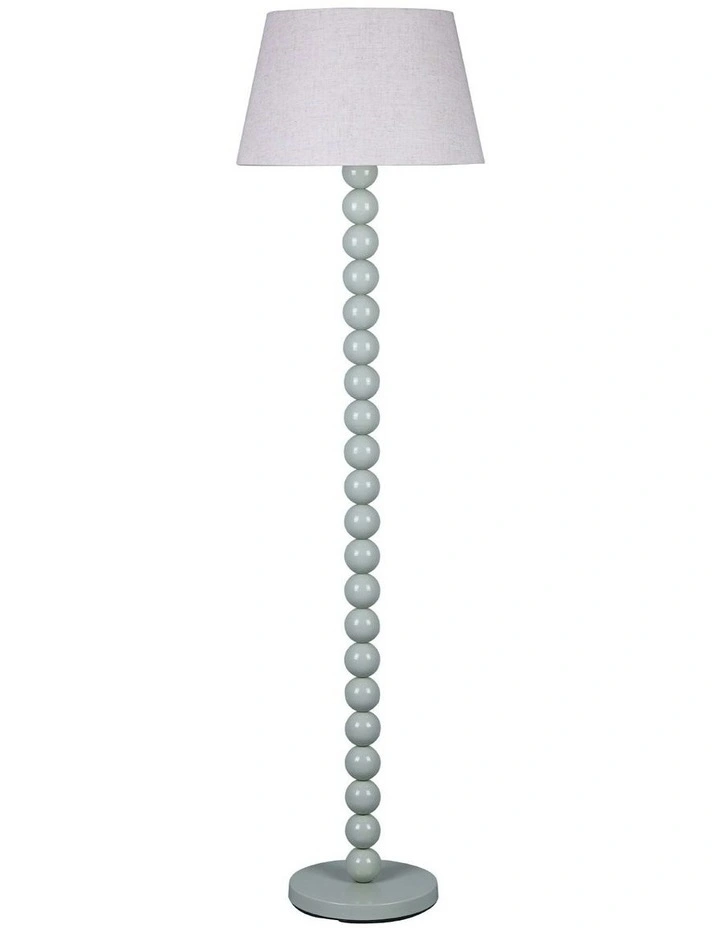 Pearl Orb Floor Lamp in Sage image 1