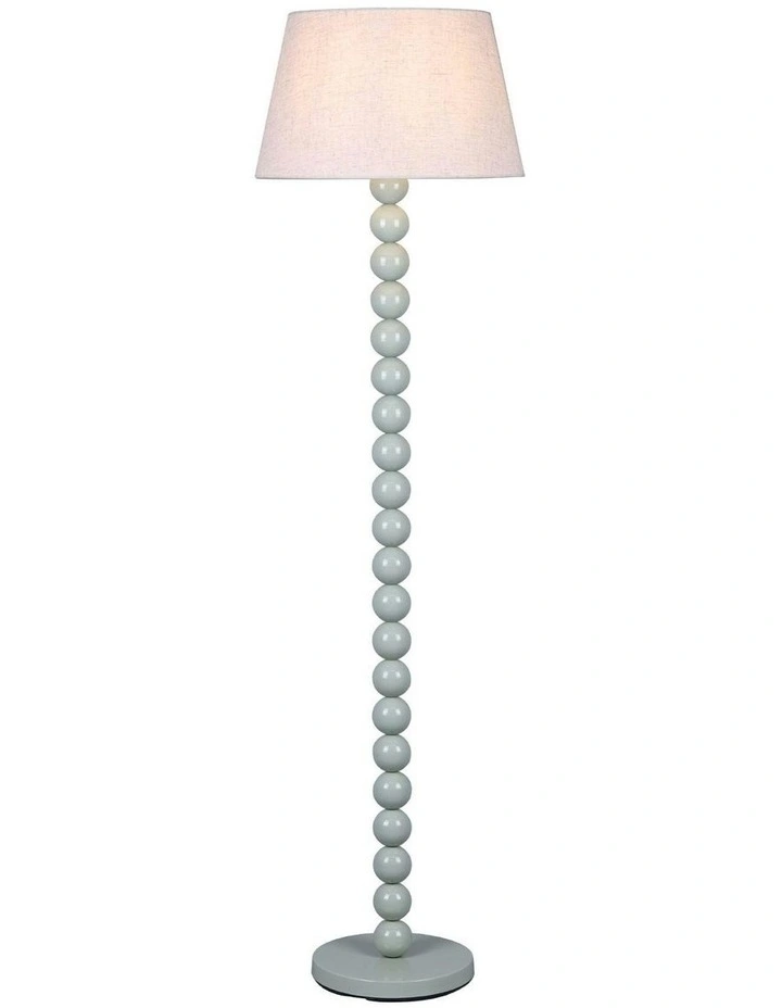 Pearl Orb Floor Lamp in Sage image 2