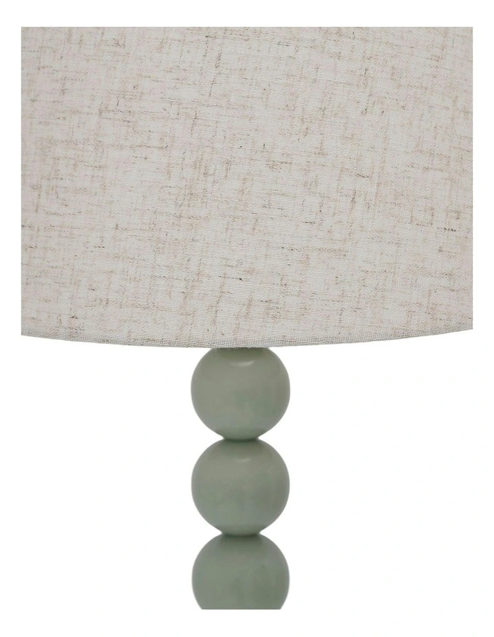 Pearl Orb Floor Lamp in Sage image 4