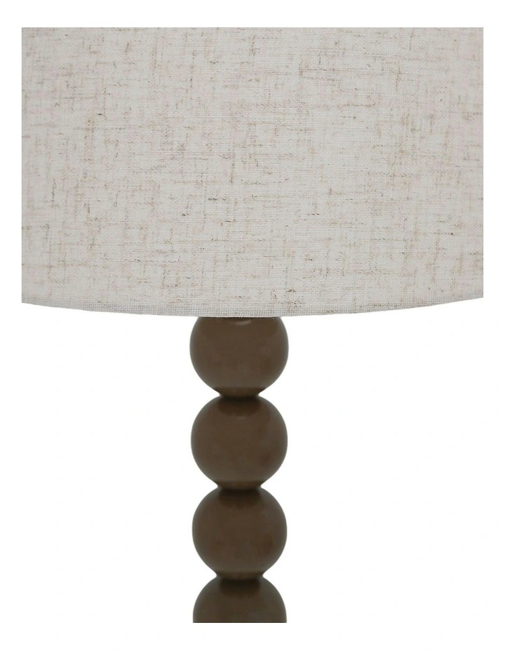 Pearl Orb Floor Lamp in Toffee image 3