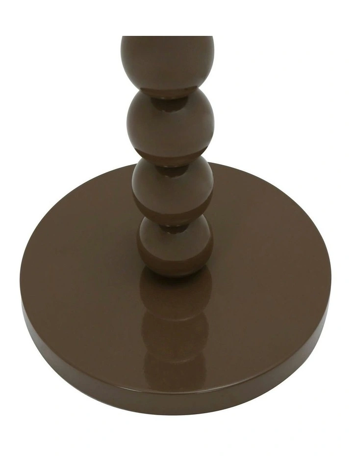 Pearl Orb Floor Lamp in Toffee image 4