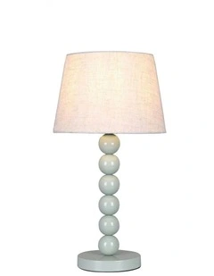 Pearl Orb Table Lamp in Sage