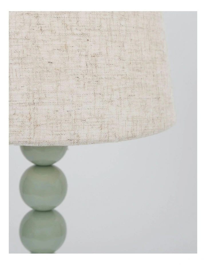 Pearl Orb Table Lamp in Sage image 3
