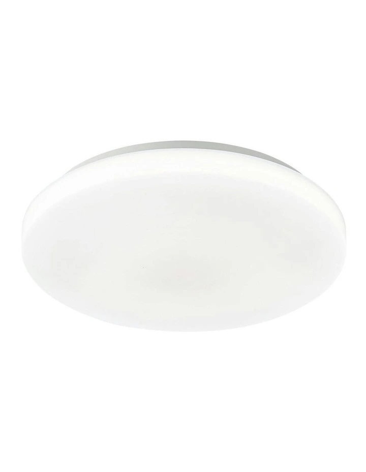 Elaine Tri Colour Dimmable Small LED Ceiling Light in White image 1