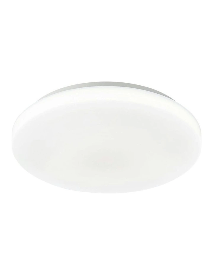 Elaine Tri Colour Dimmable Small LED Ceiling Light in White image 1