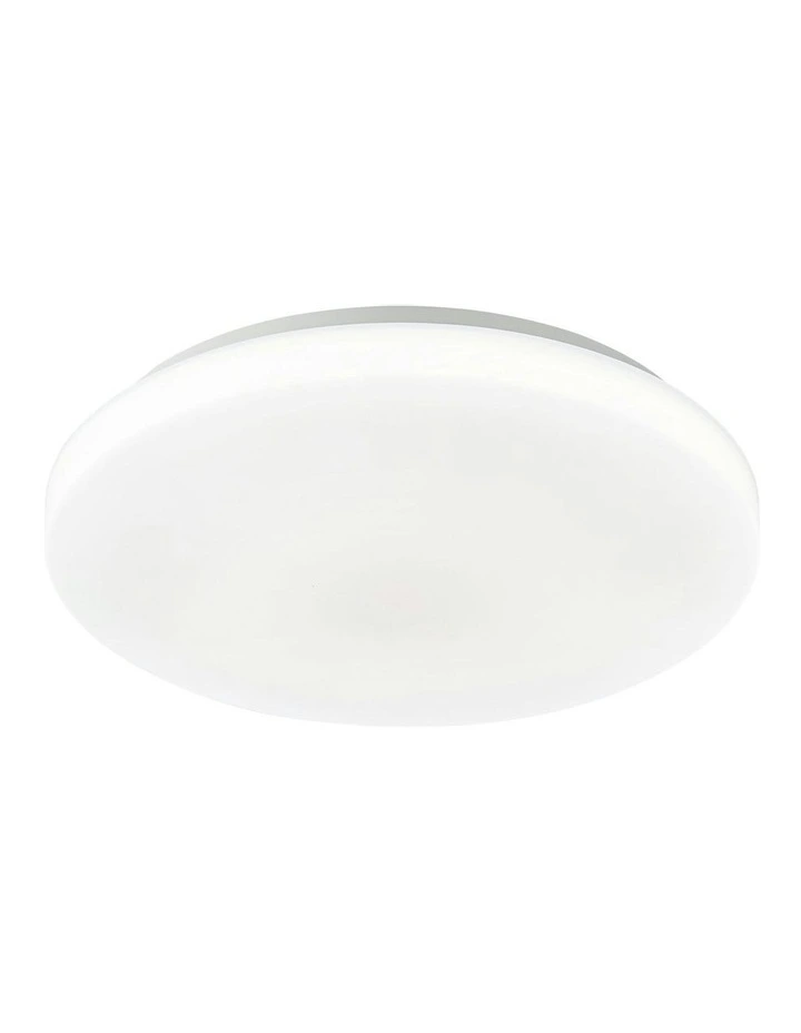 Elaine Tri Colour Dimmable Medium LED Ceiling Light in White image 1