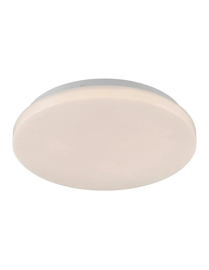 Elaine Tri Colour Dimmable Medium LED Ceiling Light in White image 3
