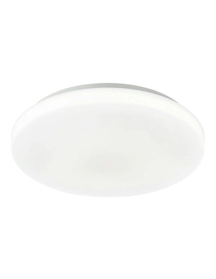 Elaine Tri Colour Dimmable Large LED Ceiling Light in White image 1