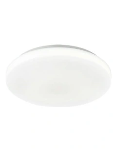Elaine Tri Colour Dimmable Large LED Ceiling Light in White