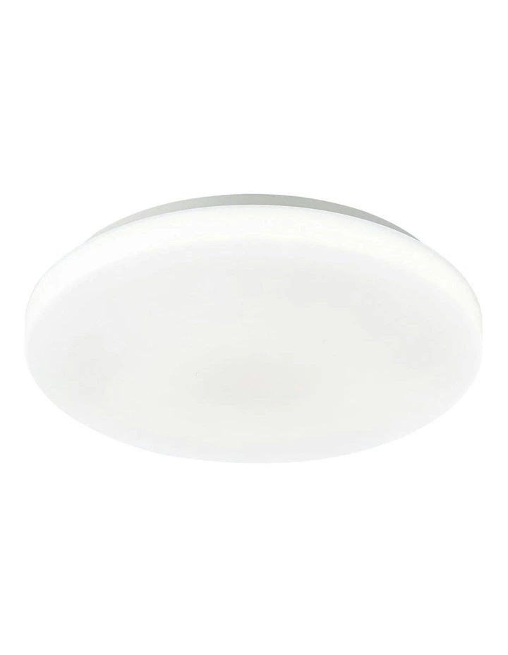 Elaine Tri Colour Dimmable Large LED Ceiling Light in White image 1