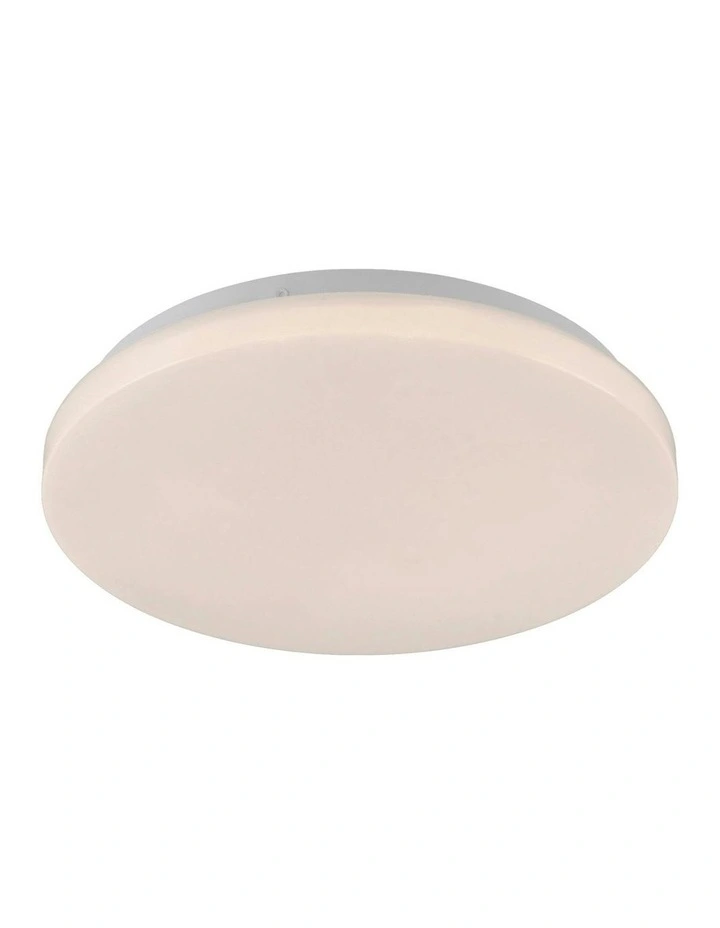 Elaine Tri Colour Dimmable Large LED Ceiling Light in White image 2
