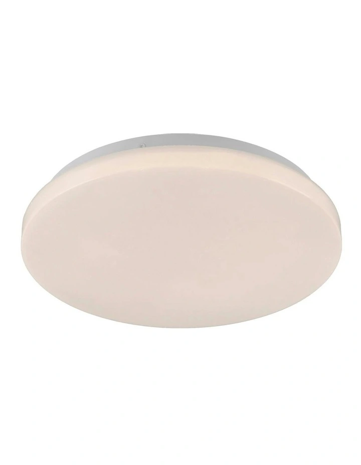 Elaine Tri Colour Dimmable Large LED Ceiling Light in White image 2