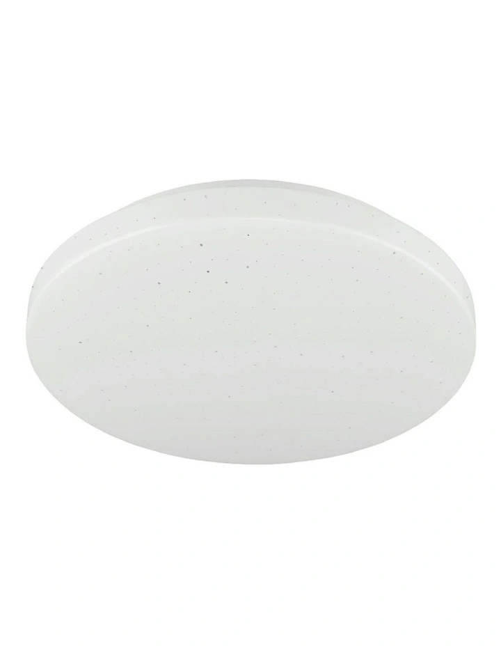 Starry Glow Tri Colour Dimmable Large LED Ceiling Light in White image 2